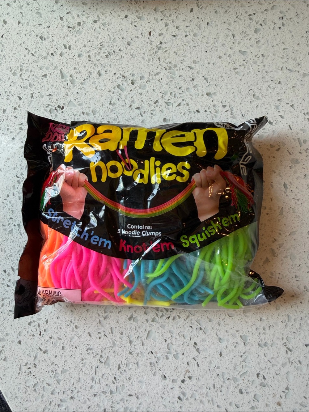 🔥Nee Doh Ramen Noodlies Sensory Fidget Toy Nee Doh Stretchy Noodles 5 Colors 🔥